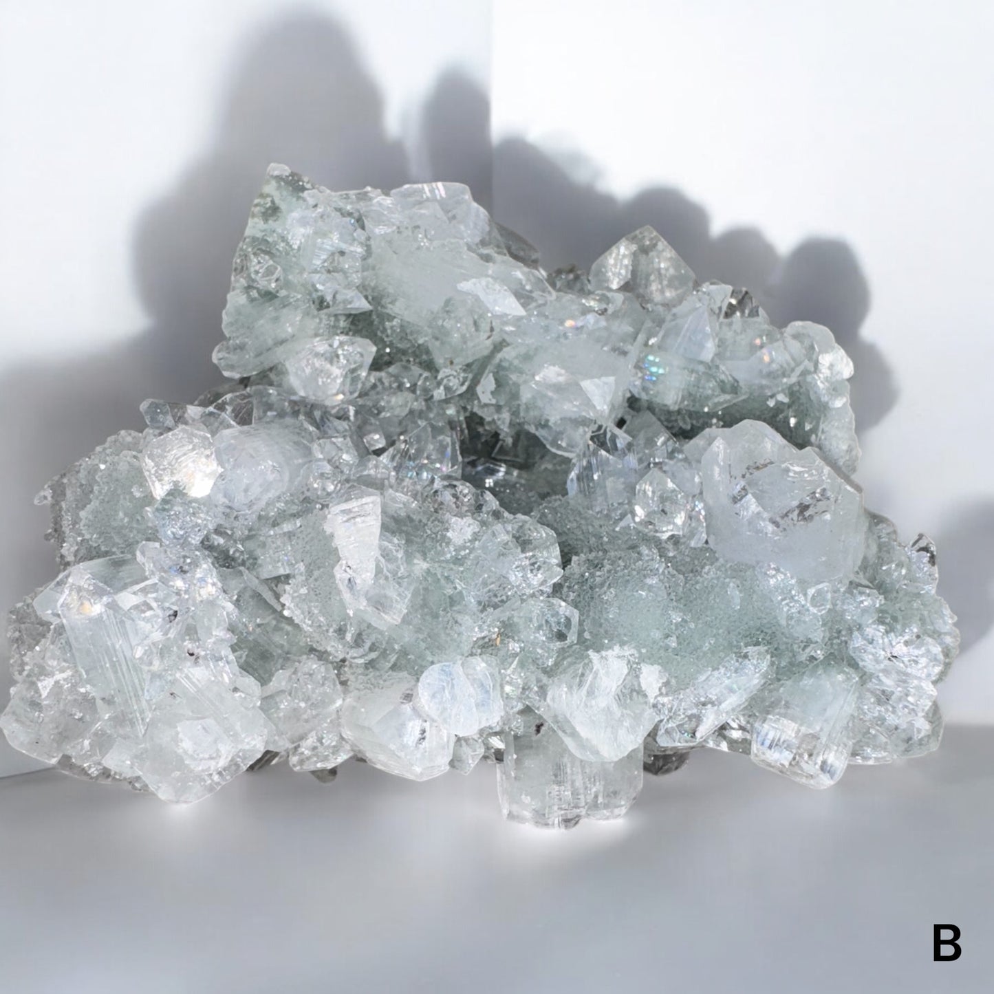 Rare Apophyllite Cluster – AAA Quality High Vibrational Crystal