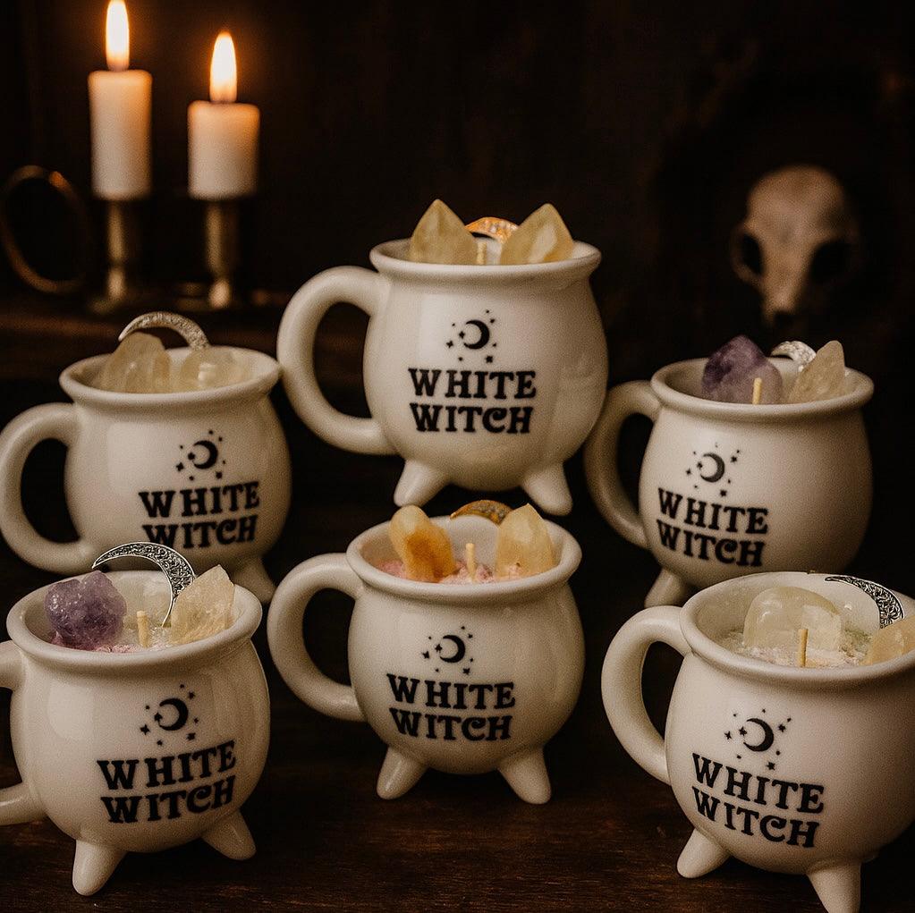 White Witch Cauldron