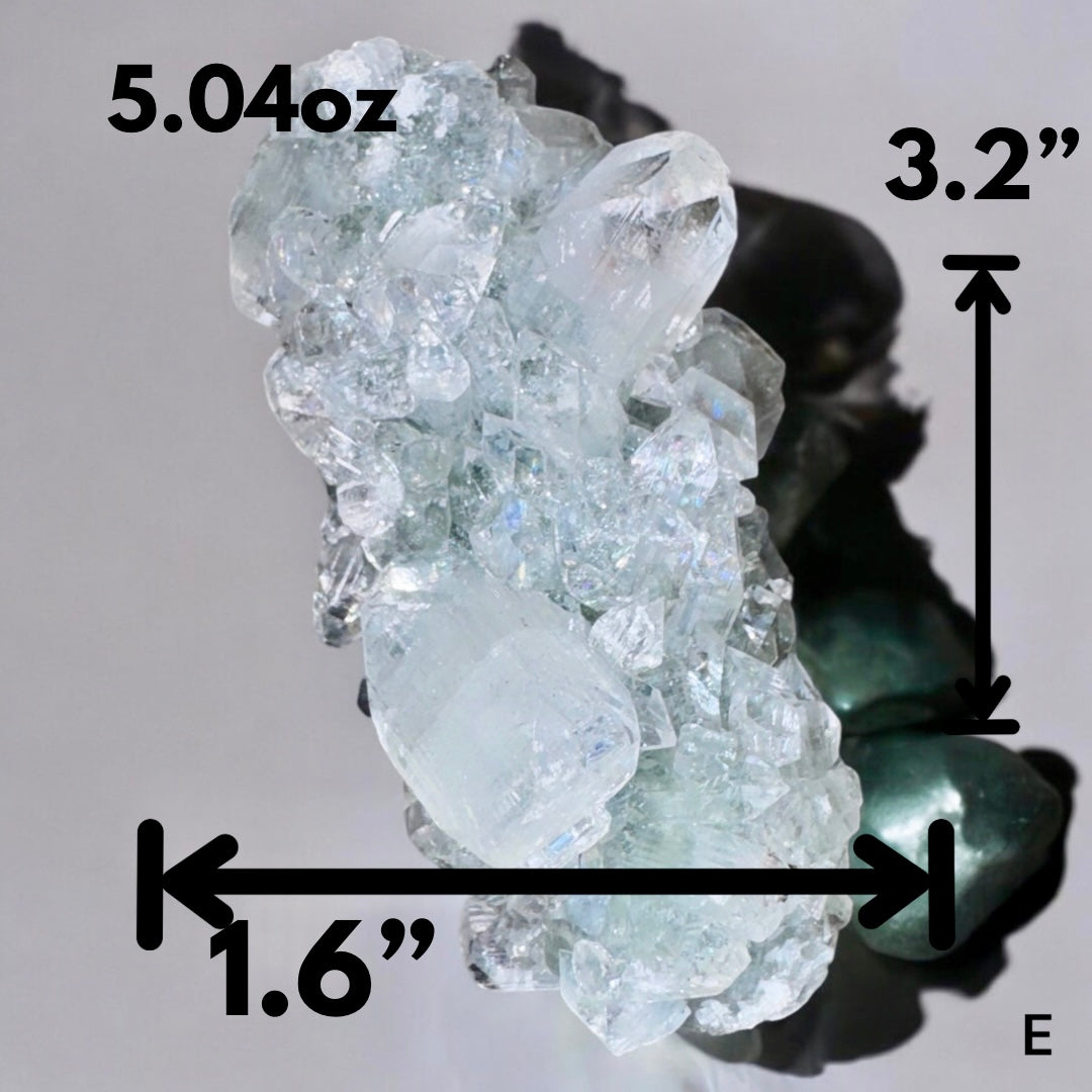 Rare Apophyllite Cluster – AAA Quality High Vibrational Crystal