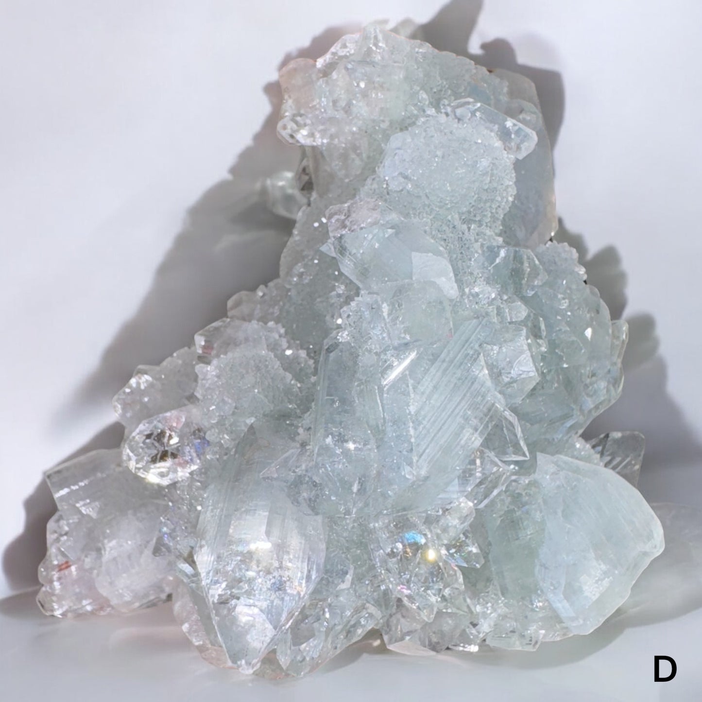 Rare Apophyllite Cluster – AAA Quality High Vibrational Crystal