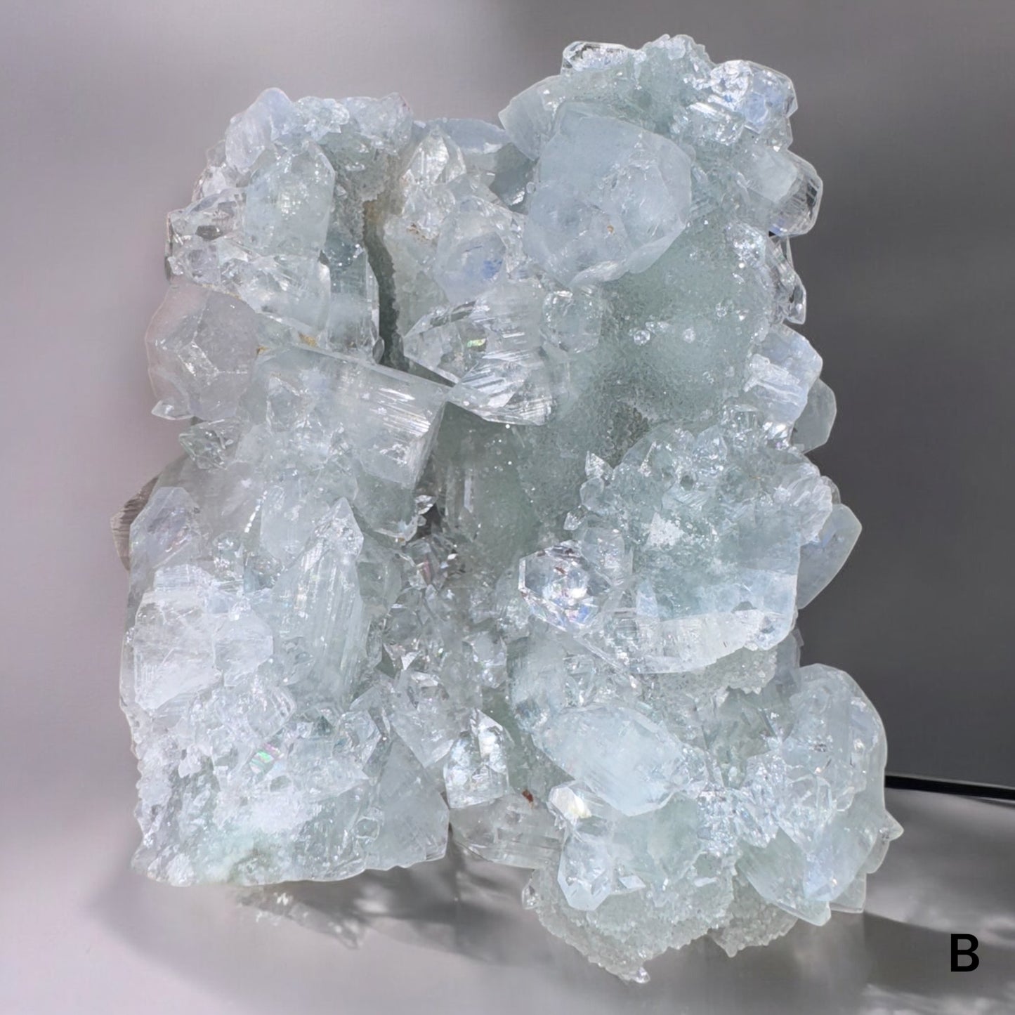 Rare Apophyllite Cluster – AAA Quality High Vibrational Crystal