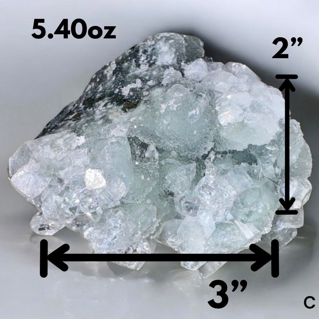 Rare Apophyllite Cluster – AAA Quality High Vibrational Crystal