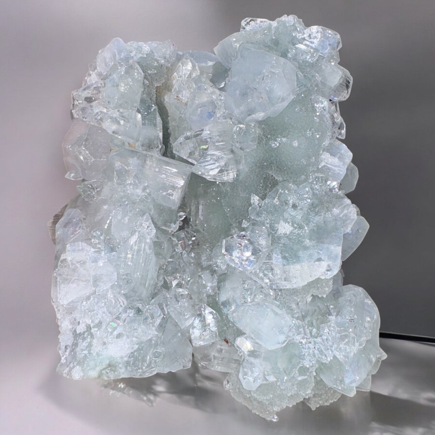 Rare Apophyllite Cluster – AAA Quality High Vibrational Crystal