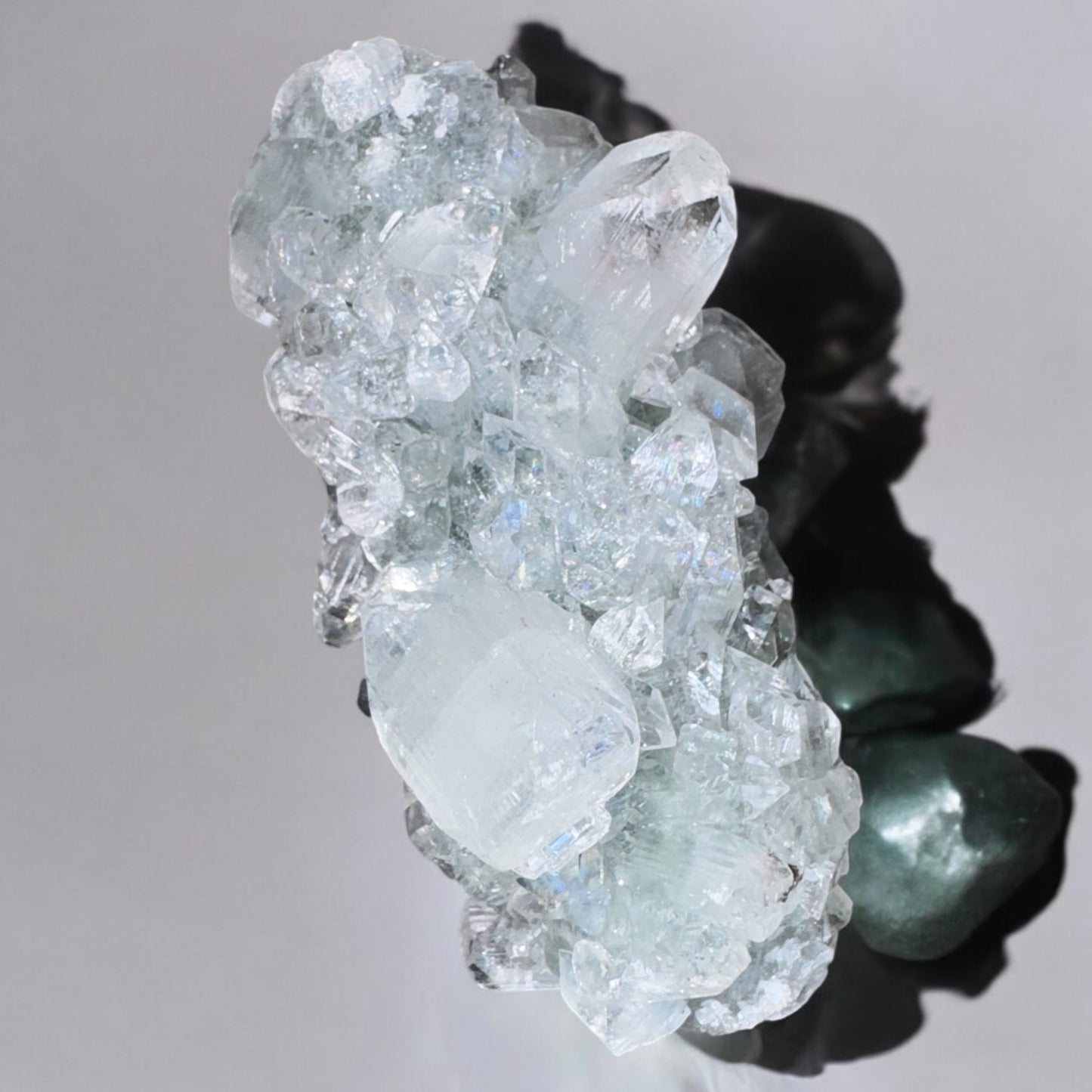 Rare Apophyllite Cluster – AAA Quality High Vibrational Crystal