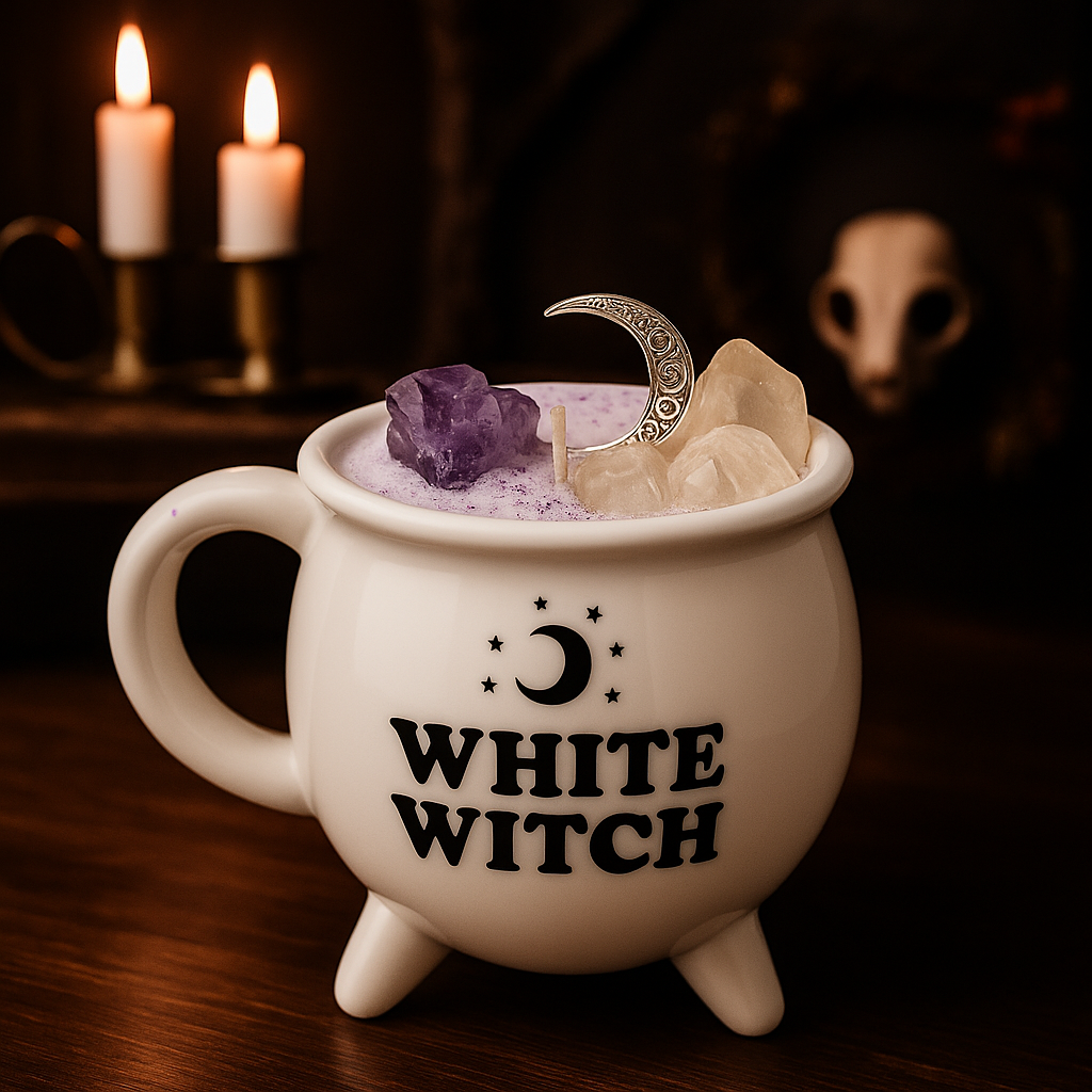 White Witch Cauldron