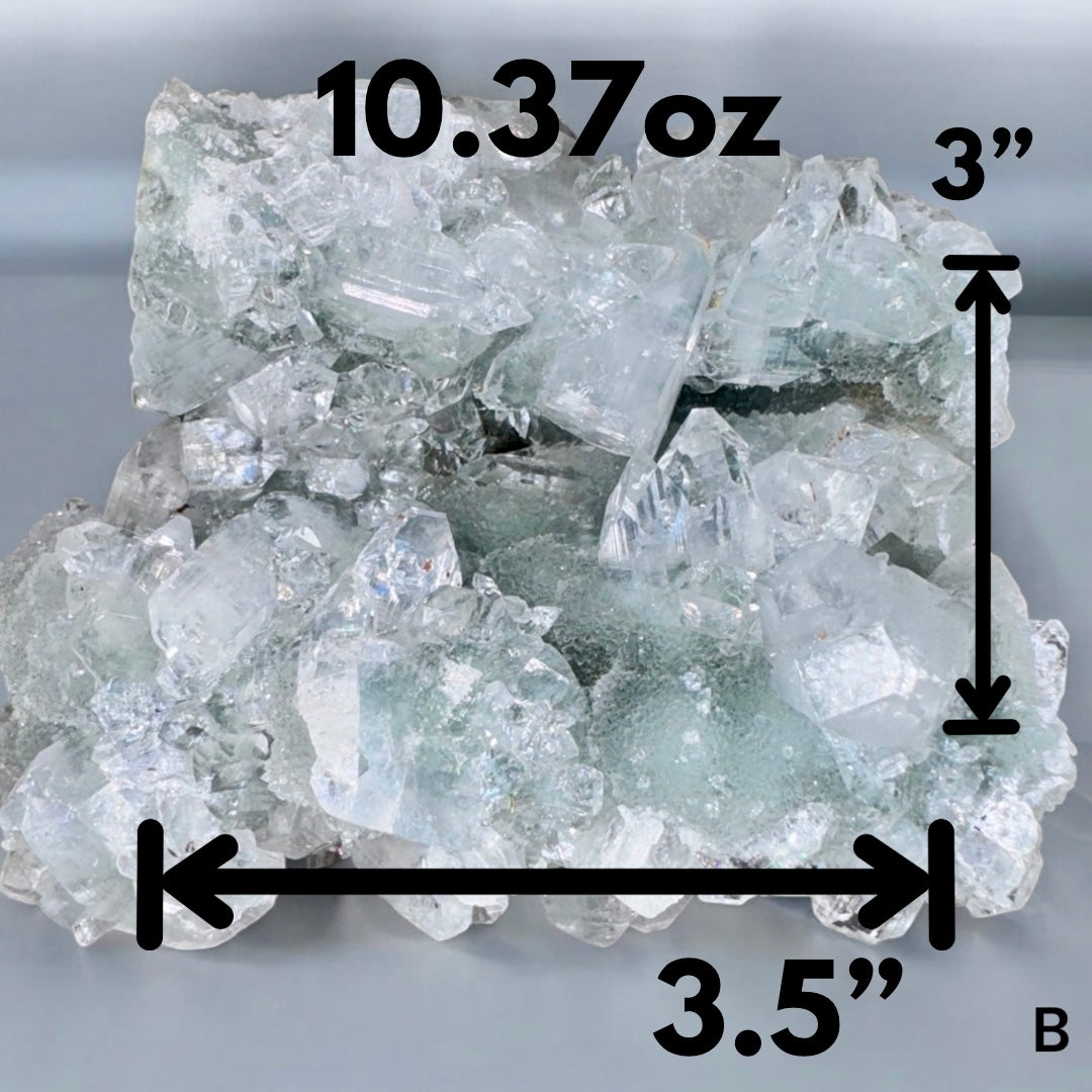 Rare Apophyllite Cluster – AAA Quality High Vibrational Crystal