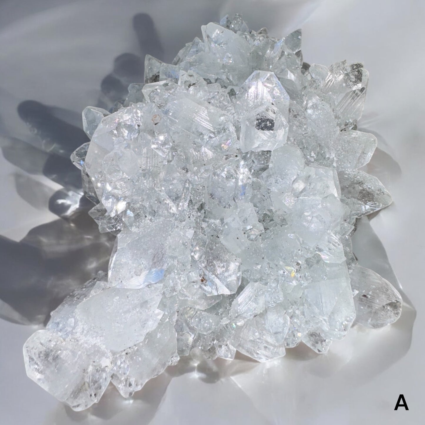 Rare Apophyllite Cluster – AAA Quality High Vibrational Crystal