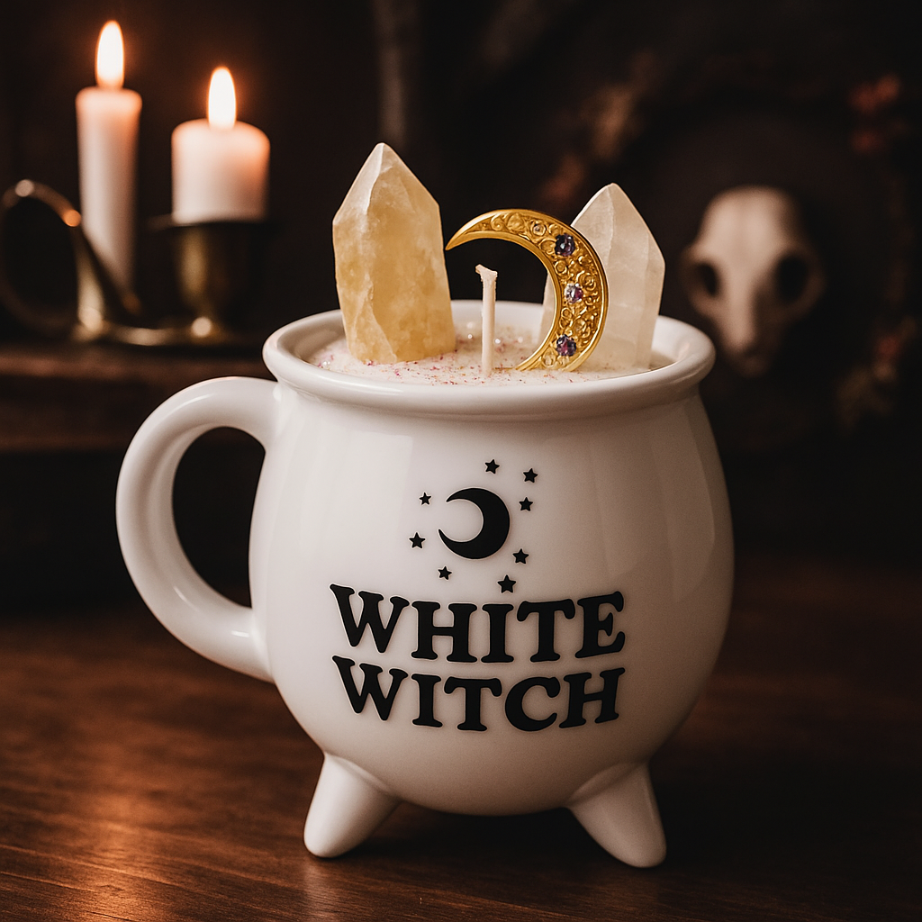 White Witch Cauldron