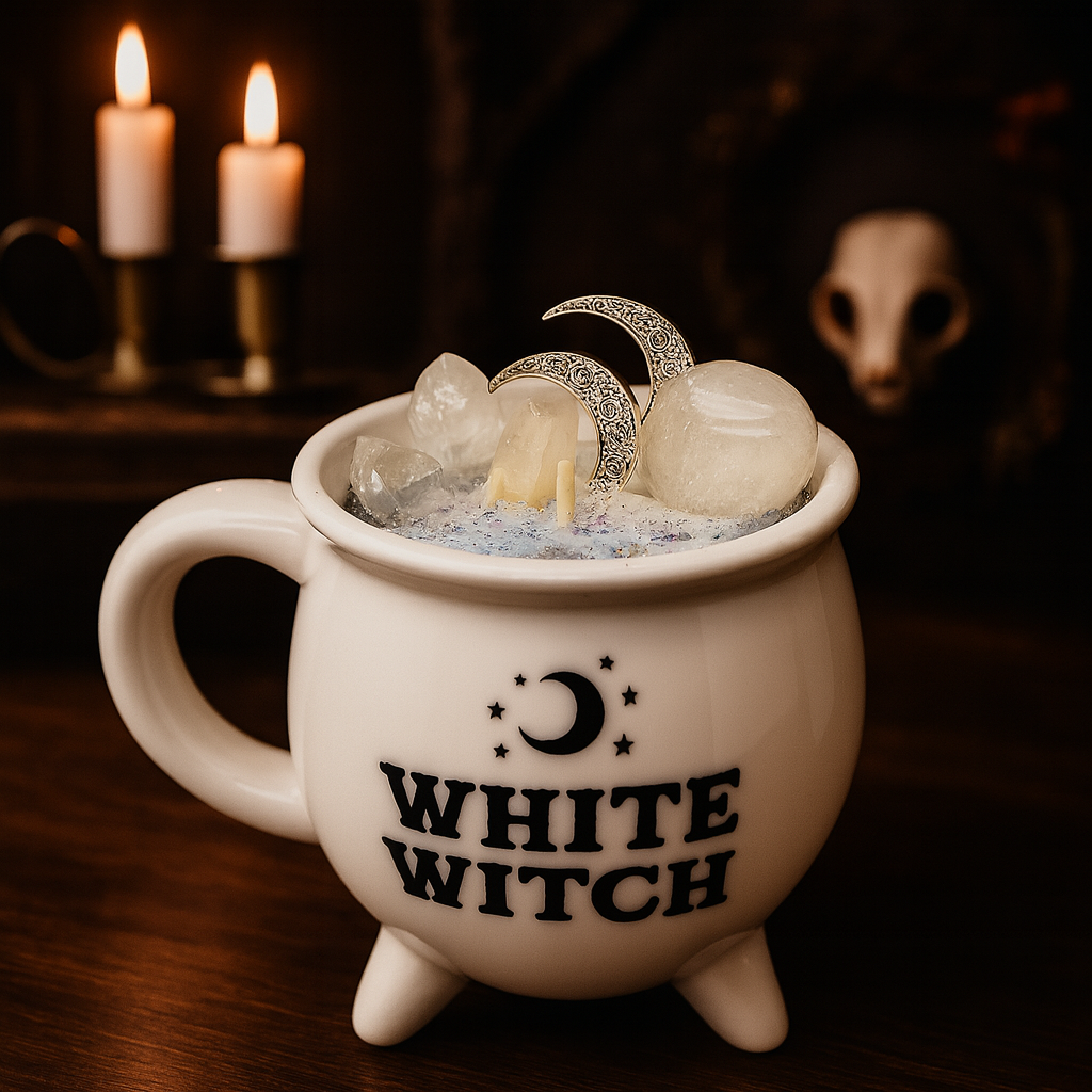 White Witch Cauldron