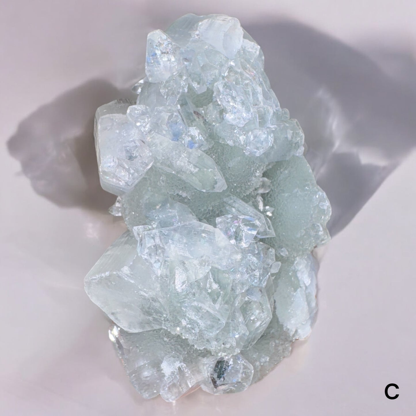Rare Apophyllite Cluster – AAA Quality High Vibrational Crystal