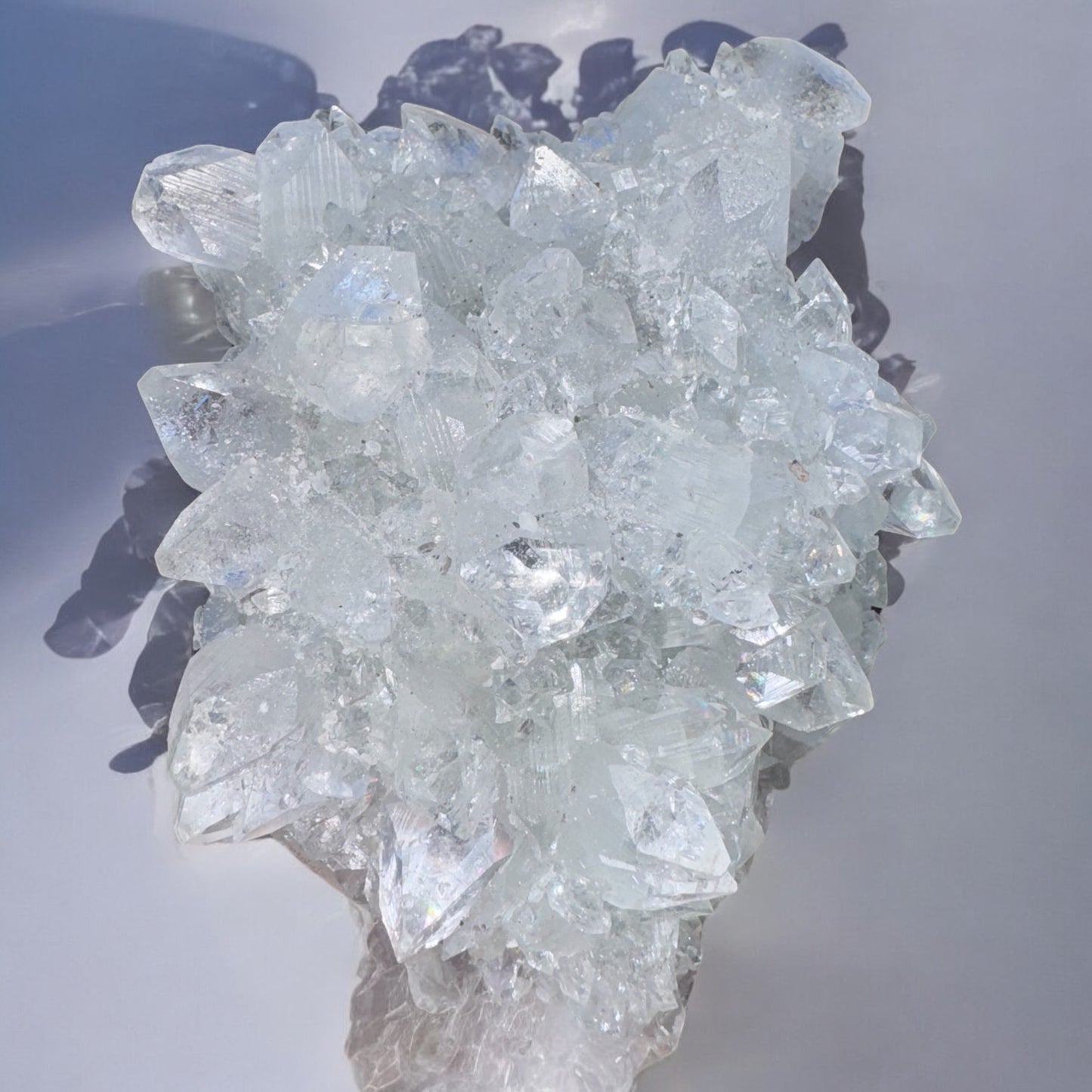 Rare Apophyllite Cluster – AAA Quality High Vibrational Crystal
