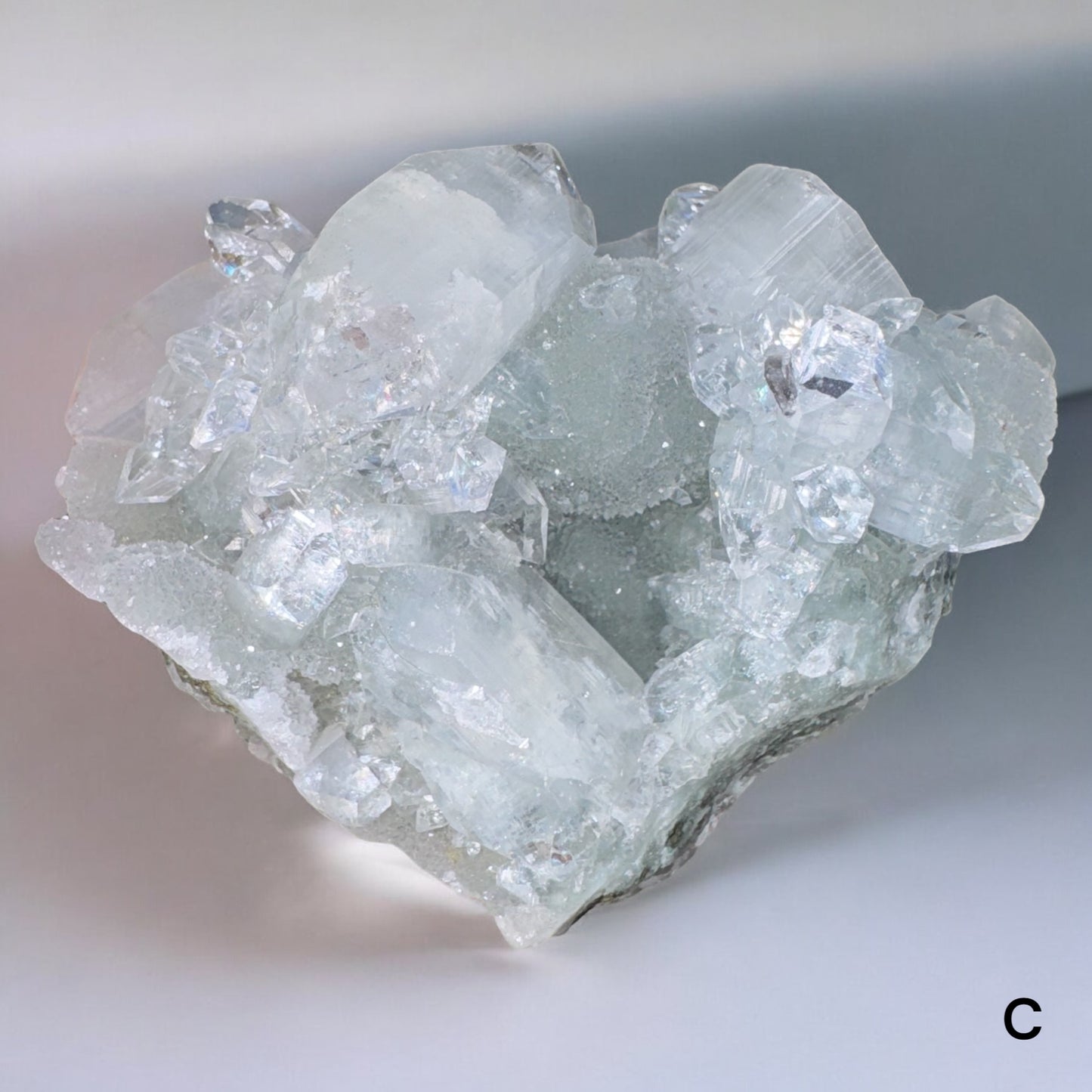Rare Apophyllite Cluster – AAA Quality High Vibrational Crystal