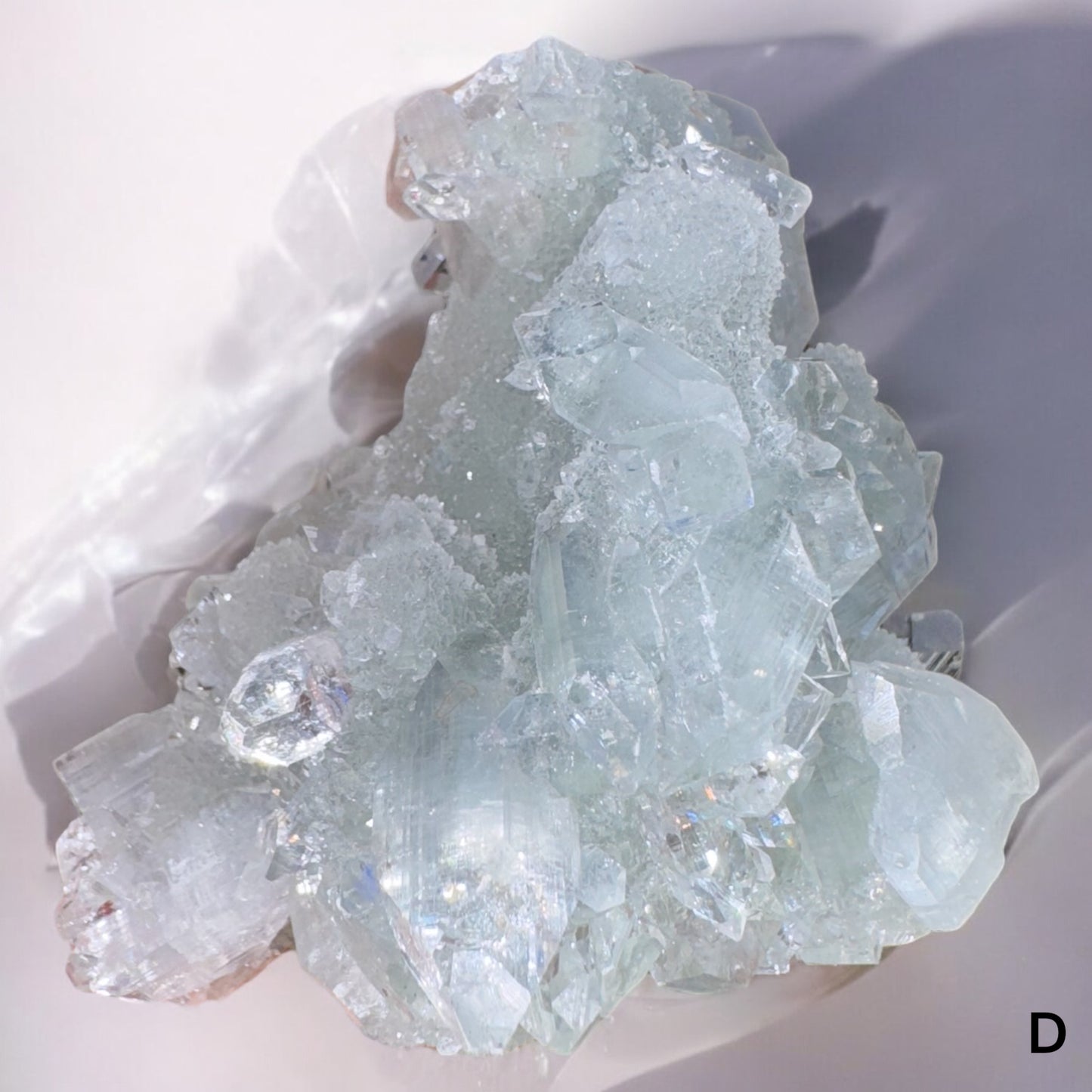 Rare Apophyllite Cluster – AAA Quality High Vibrational Crystal