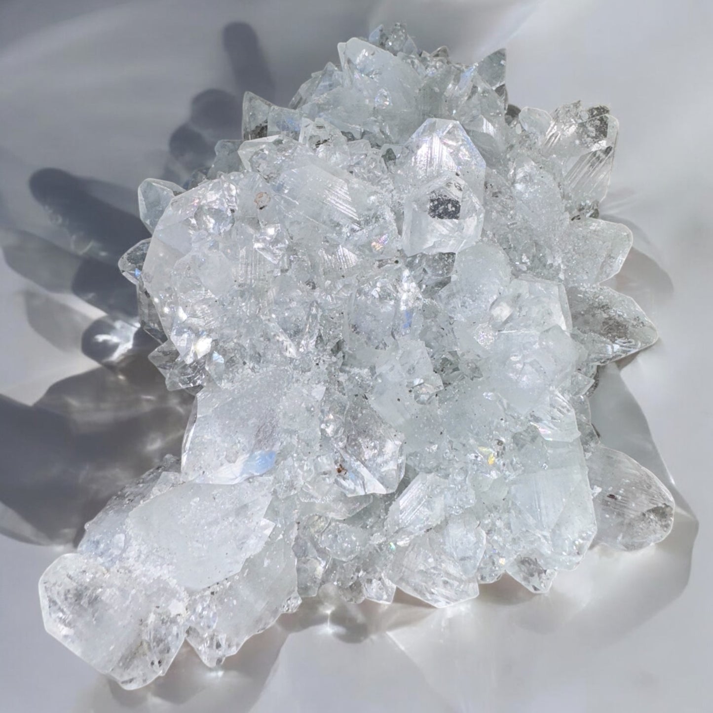 Rare Apophyllite Cluster – AAA Quality High Vibrational Crystal