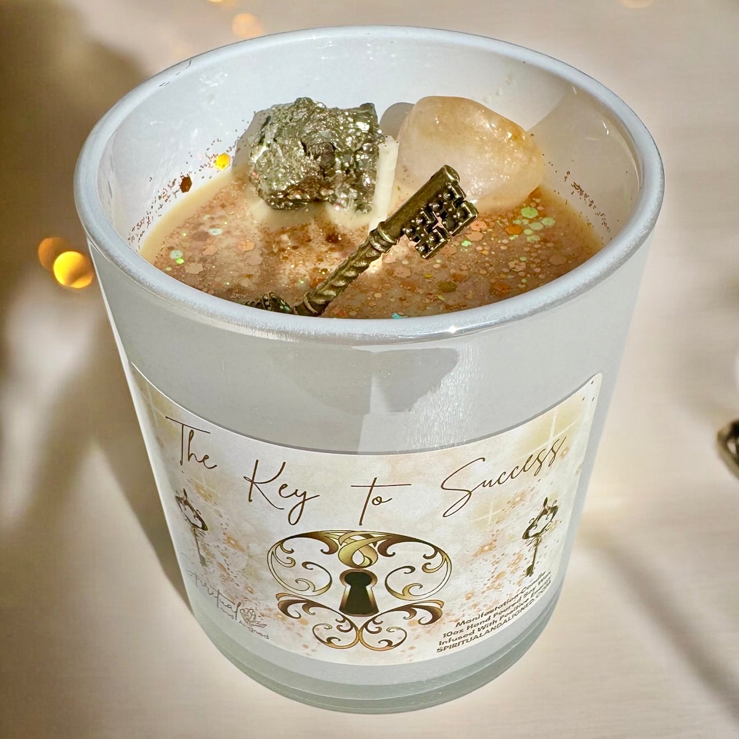 The Key To Success Candle