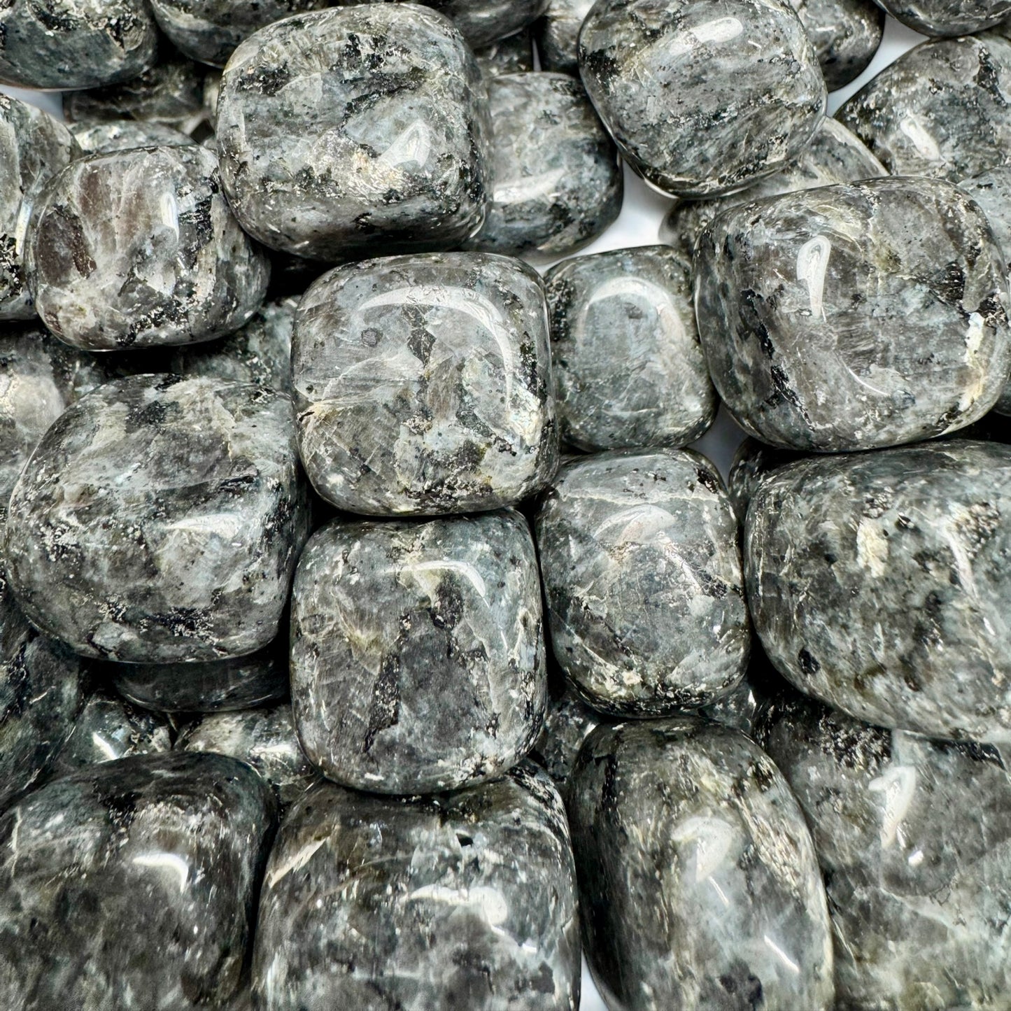 Larvakite Tumbled