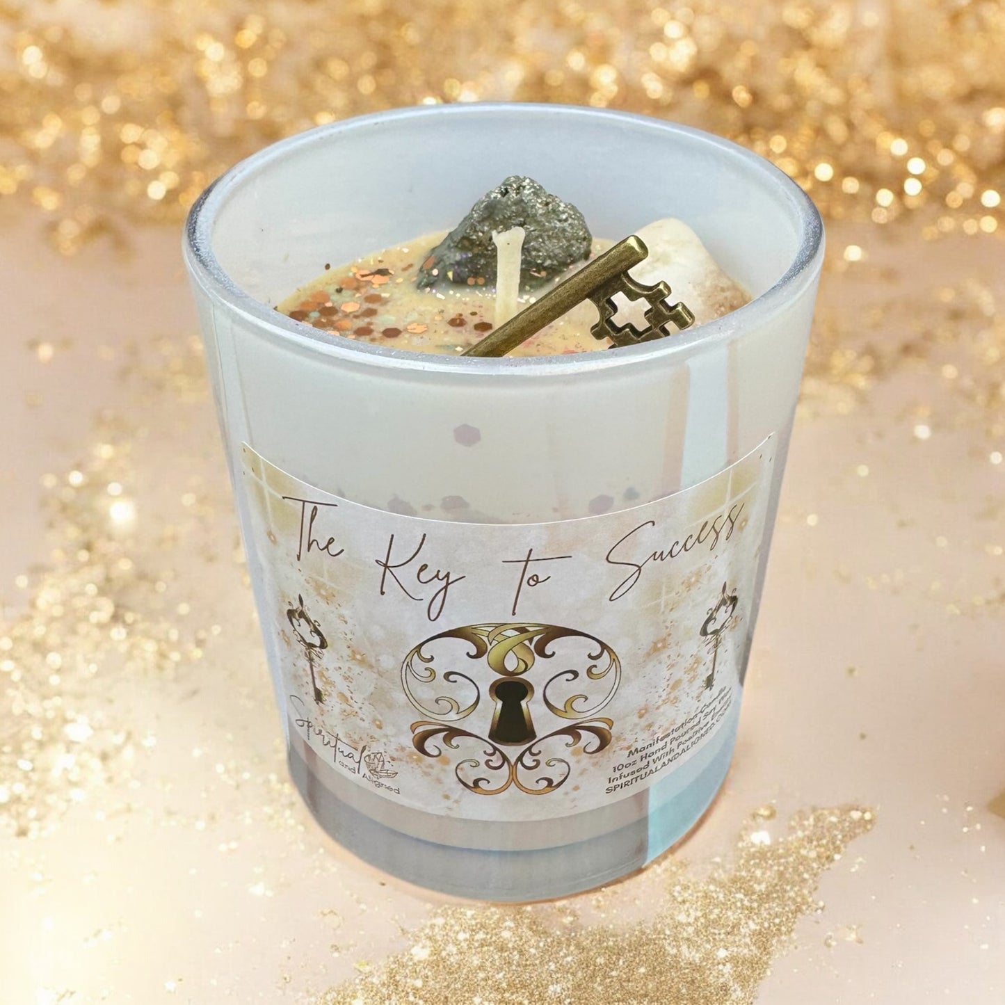 The Key To Success Candle