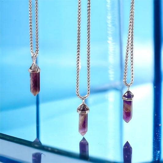 Amethyst necklace