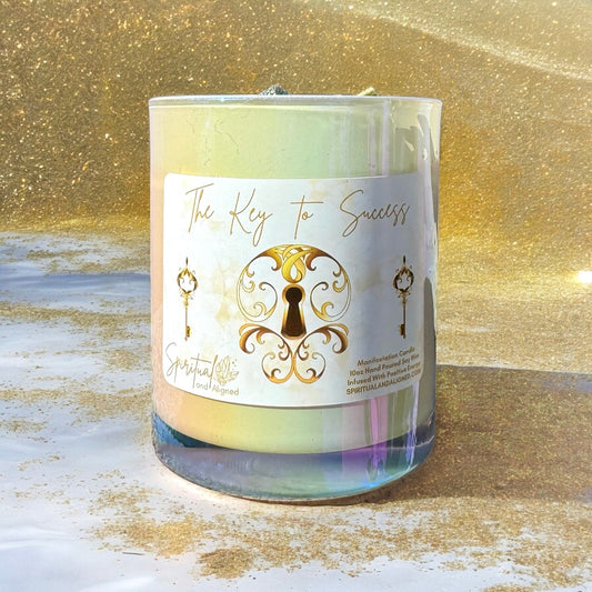 The Key To Success Candle