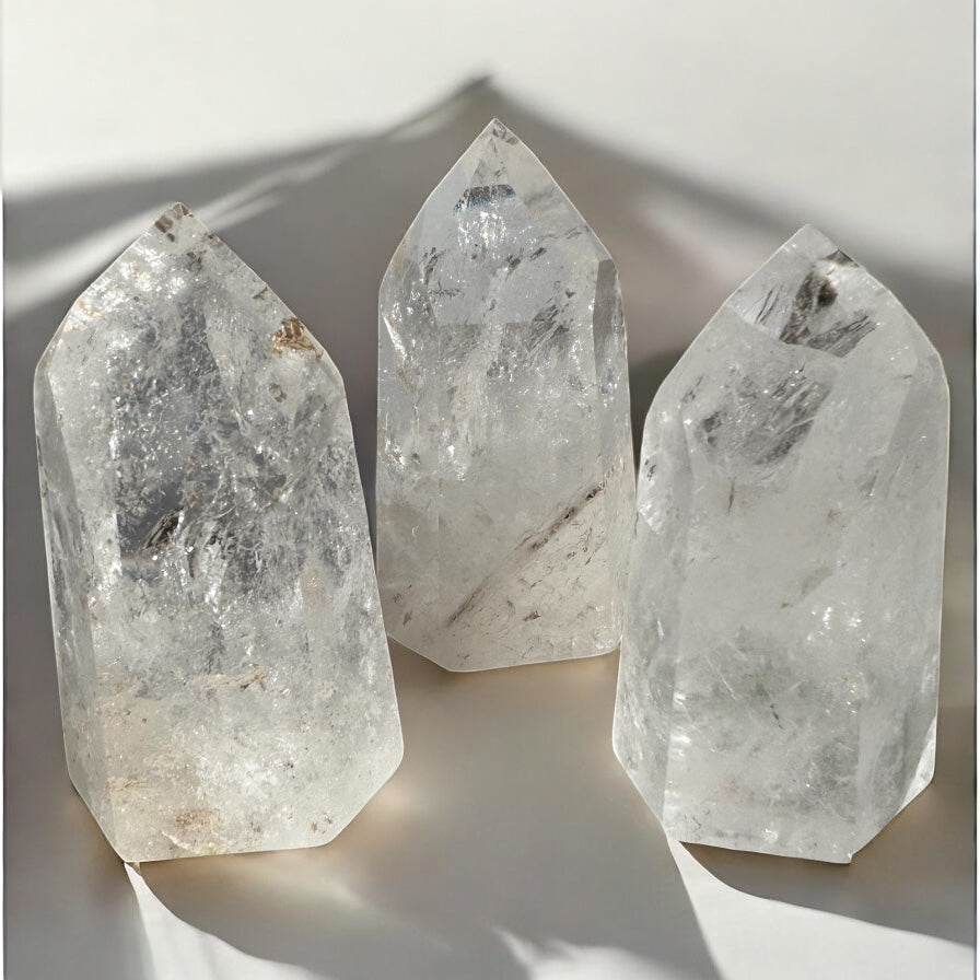 Clear Quartz Point | Amplify & Align
