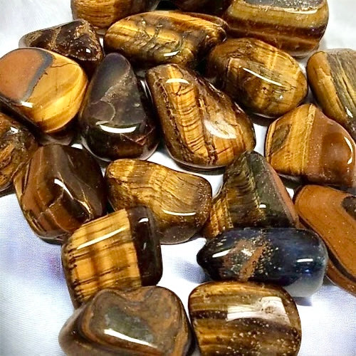 Tiger’s Eye Tumbled Stone