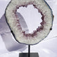 High  Quality Brazilian Amethyst Crystal Portal with stand