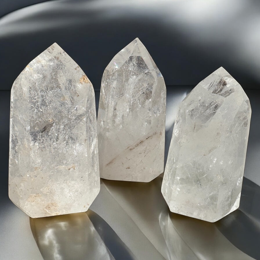 Clear Quartz Point | Amplify & Align