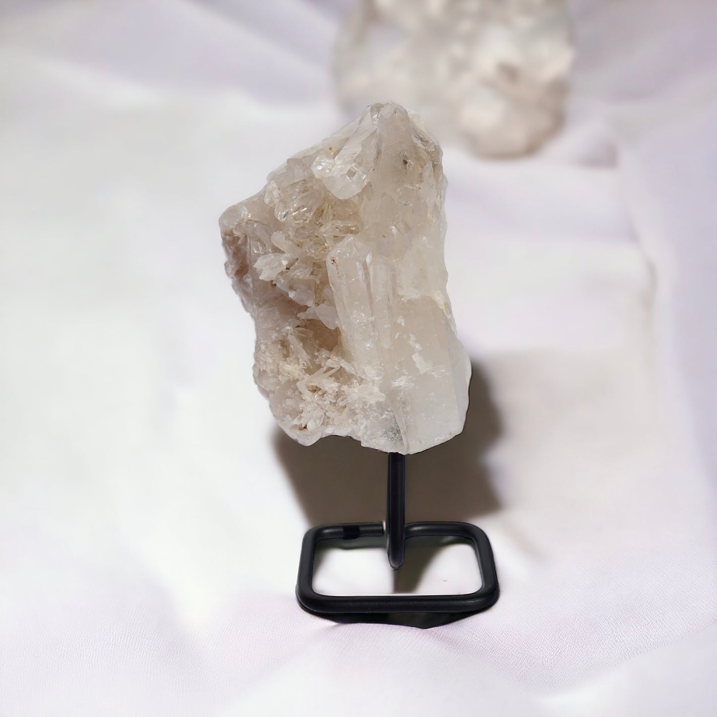 3.5 LB Clear Quartz on stand