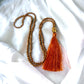 Crystal Buddha Tassel Necklace