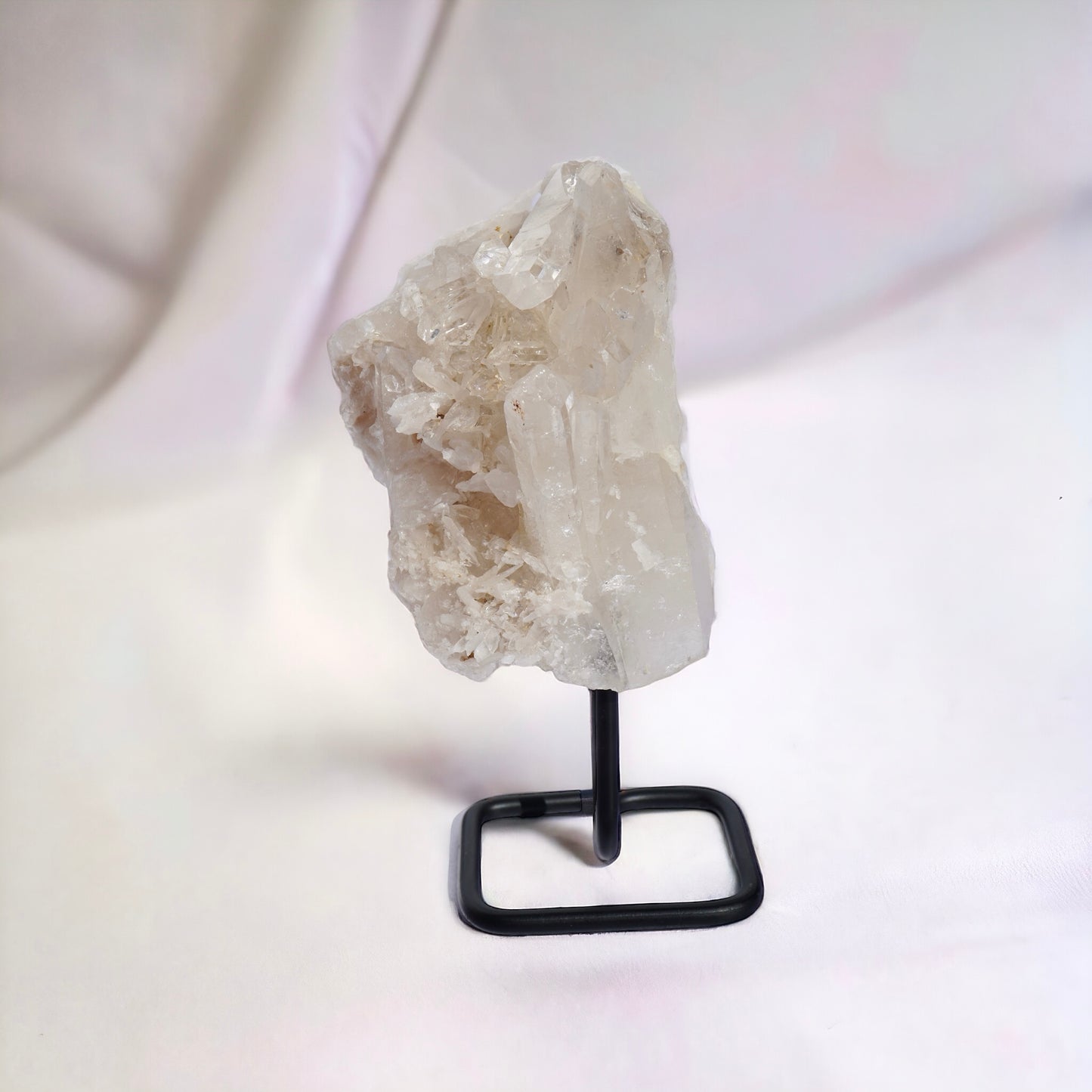 3.5 LB Clear Quartz on stand