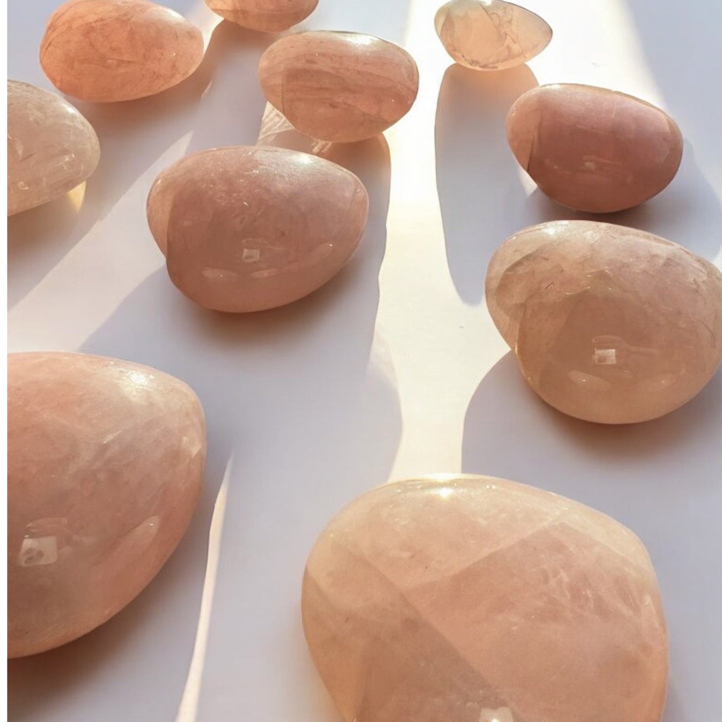 Rose Quartz Heart