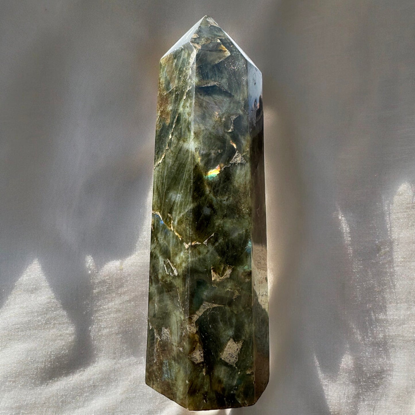 2.7LB Labradorite Tower