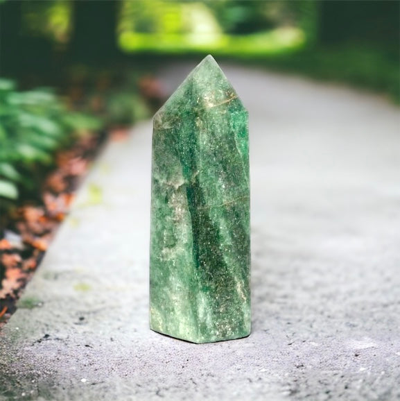 Green Aventurine Obelisk Towers