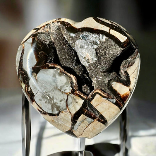 Septarian Heart