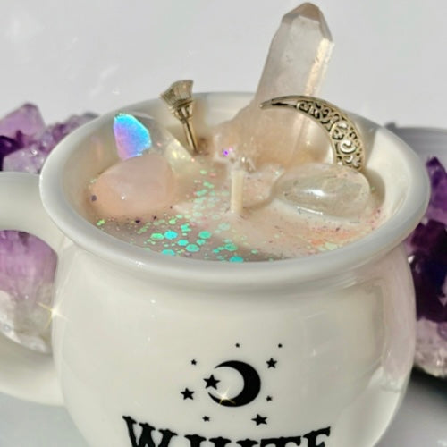 White Witch Cauldron