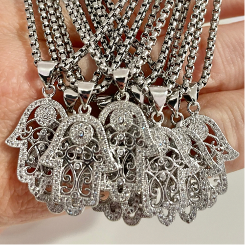 Hamsa Hand Necklace