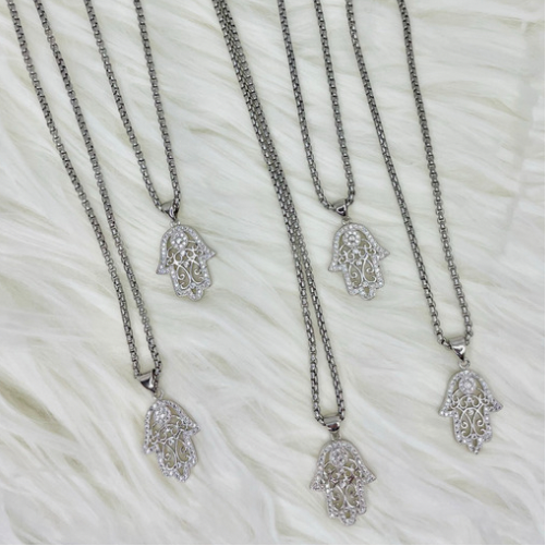 Hamsa Hand Necklace