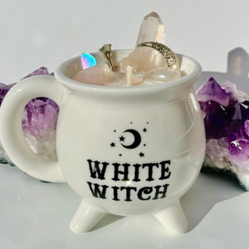 White Witch Cauldron